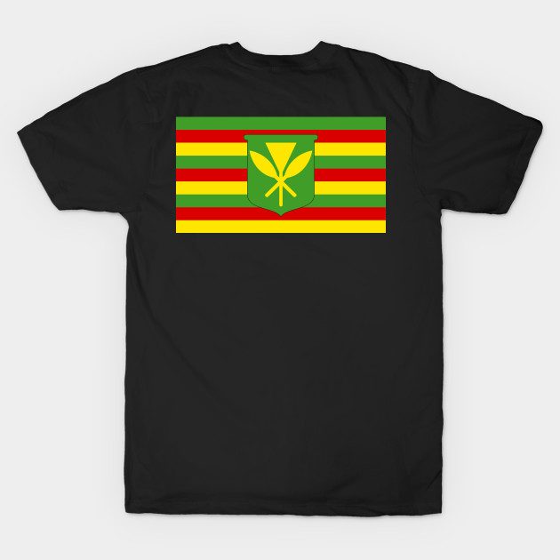 Kanaka Maoli Flag by HaleiwaNorthShoreSign